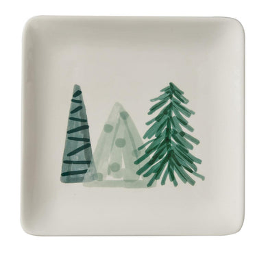 Hand Painted Holiday Salad Plate - Set of 2 Park Designs - The Fox Decor